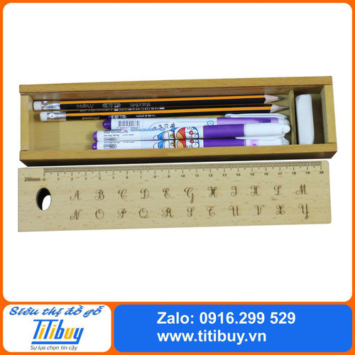 Hộp viết gỗ HV 05