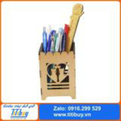 Hộp cắm bút gỗ HV 06